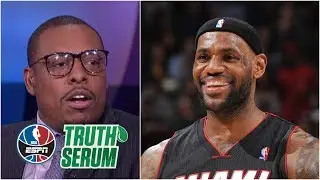 Paul Pierce says he was LeBron James' biggest rival ever | Truth Serum | NBA Countdown
