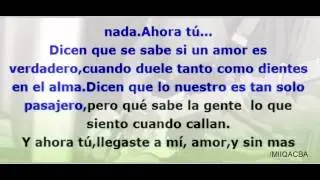 Malú Karaoke -. Ahora tú