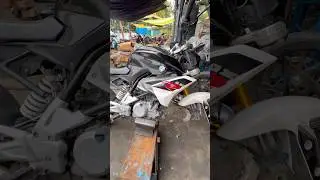 BMW GS310 Front Shocker Repair #shots #youtubeshorts #bmw #bmwbikes #gs310 #macanic #automobile
