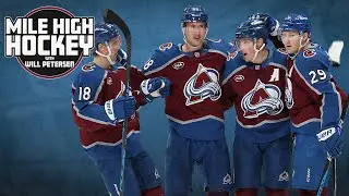 The Avalanche SMASHED the Panthers with the 1996 champions looking on | Mile High Hockey