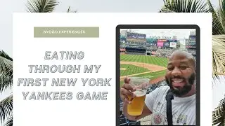Eating My Way Through My First New York Yankees Home Game with NYCGO: New York City IS Back @nyctourism