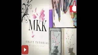 MKK | wall hanging craft | room decorate | craft by shets | #scenery