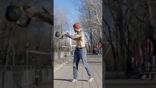 Kettlebell Mill #fitness #fitnessmotivation #kettlebell #strengthtraining