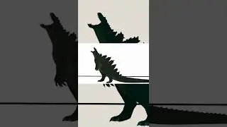 CUSTOM Godzilla test | Pivot Animation #animation #godzilla #kaiju