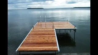 Leisure Series Pole Dock by On the Water Designs