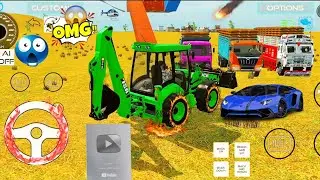 JCB vs Heavy Truck 😱 | Dangerous Loading Mission | Game Play / #gaming #viralvideo #games #trending 