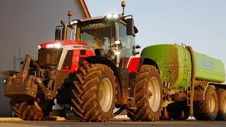 NOWY MF 8S | WYWÓZ GNOJOWICY & ORKA W GR.BĄCZYK  #MASSEYFERGUSON8S #BAUER #NOWY