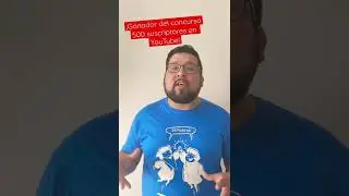 Ganador del concurso de 500 suscriptores en YouTube - Asesor&iacute;a ONG