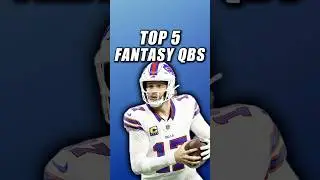 Top 5 Fantasy Football QBs 🔥🏈#nfl #fantasyfootball #PatrickMahomes #football #fyp #shorts