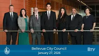 Bellevue City Council Meeting - January 27, 2026