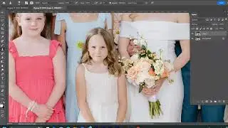 Swap or replace people face to another by photoshop