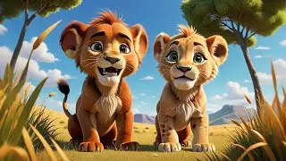 Four Little Lions Roar with Pride + More Nursery Rhymes & Kids Songs