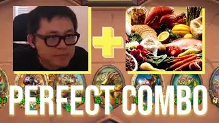 Food + Amaz = Unbeatable in Hearthstone Battlegrounds