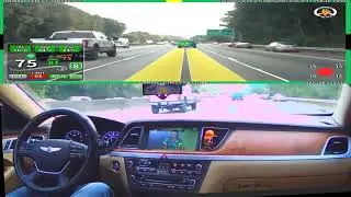2015 Hyundai Genesis with Carrotpilot driver assist using openpilot GWM model.