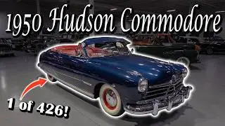 Rare '50s Classic! 1950 Hudson Custom Commodore Eight Convertible Brougham