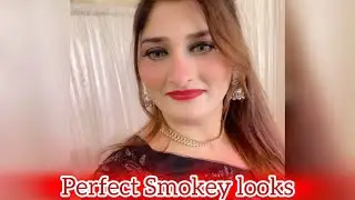 Try This!! Easy 5 Minute Smokey Eye Trick 💄 Tutorial #smokeyeye #saree #tutorials 