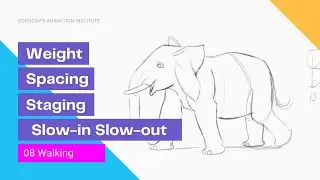 Lesson 08 elephant /How to start animate?