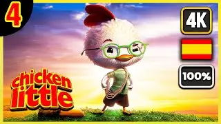 Chicken Little 100% - Nivel 4 : B&uacute;squeda del Uniforme | En Espa&ntilde;ol | + Coleccionables [4K 60ᶠᵖˢ]
