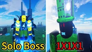 วิธีผ่านเควส Solo Boss 1X1X1X1 และโหมดฝันร้ายง่ายๆ(โครตยาก) The Noob Experiment Battlefront !!?
