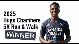 Rasheed Pryce Of Jamaica College On Top: Hugo Chambers 5K Run & Walk 2025!