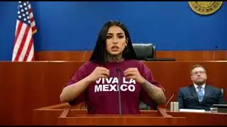 🔥 Courtroom Chaos: Woman in &ldquo;VIVA LA MEXICO&rdquo; Shirt Drops Truth Bomb &ndash; Viral Witness Testimony!