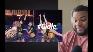 (G)I-lde新歌 Queen.card 舞蹈版 反应视频#gidle #reaction