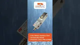 Single Ended Shear Beam T85 - Tank Weighing Loadcell | SILO | Hopper weighing | Process control.