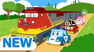 Train Song│POLI Car Song│Cute Ver.│Choo Choo Train│Construction Vehicles For Kids│Robocar POLI TV