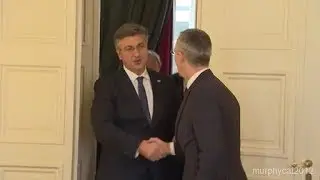 NATO Secretary General bilateral meeting with the Prime Minister of Croatia