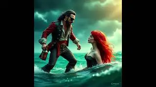 Mermaids Mermaids The Crazy Captain Pirates of the Caribbean Entertainment AI pictures opportunity