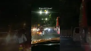 Heavy Road 🤯 #traffic #cars #street #hit #india #colombia #funny #comedy #fight #city #driver #rider
