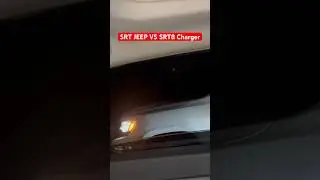 SRT Jeep vs SRT Charger 35 roll