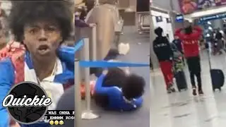 OY MEMBERS CATCH KyleRichh & JennCarter LACKING AT THE AIRPORT!😳(Quickie#287)