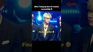 Taejin: Taehyung&rsquo;s mission is successful #taejin #ytshorts #btsshorts #bts #jin #taehyung #jungkook