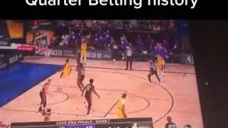 Bad Beat NBA Finals 1st Quarter Heat vs Lakers Game 1 Worst Beat ever Game 1