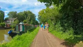 Cycling in Bedfordshire UK: A Summer Ride from Luton (1/2) [4K] Incl. Sewell Cutting