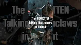 ЗАБЫТЫЕ говорящие когти смерти в Fallout #shorts