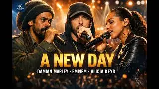 Damian Marley, Eminem ft Alicia keys_ A NEW DAY(official gospel lyrics  audio download