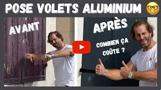 Fourniture et Pose Volets Aluminium🤩