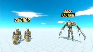 2 Ghor hammer vs boss factions animal revolt battle simulator
