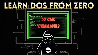 MS DOS for beginner | How to open and use command prompt | 10 cmd commands in Hindi