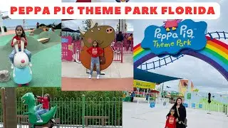 Travelling to Orlando | Peppa pig theme park in Florida | #floridavacation #peppapig #orlando