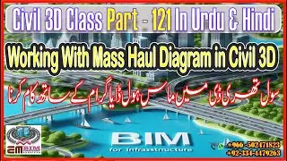 Working With Mass Haul Diagram in Civil 3Dسول تھری ڈی میں ماس ہول ڈایاگرام کے ساتھ کام کرنا Part 121