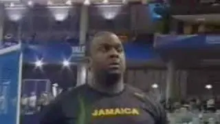 Jamaica's Dorian Scott - 2008 IAAF World Indoors (Valencia)