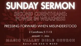 January 11, 2026 - Magic Valley Bible Church