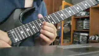 Ninja Gaiden II NES - Stage 3-2 Guitar Video- Miza Dead Pixel