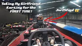 My Girlfriend's FIRST TIME Karting - How Will She Do at TeamSport Leeds?