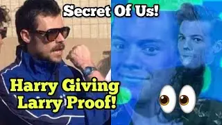 Harry Being Extra Cheeky With Larry Proof 😫