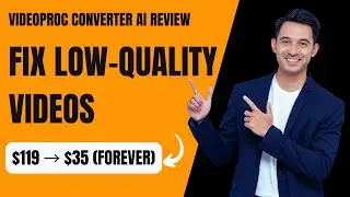 I Turned a Blurry Video into 4K with AI (VideoProc Converter AI Lifetime Deal)