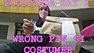 FOODPANDA DAY 2 WRONG PIN SI COSTUMER